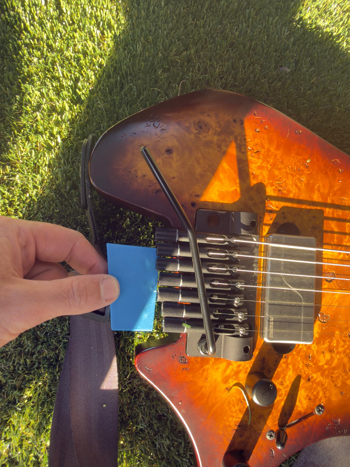 TremoNo - works with Strandberg Floating Bridge Guitars [Patent-Pending]