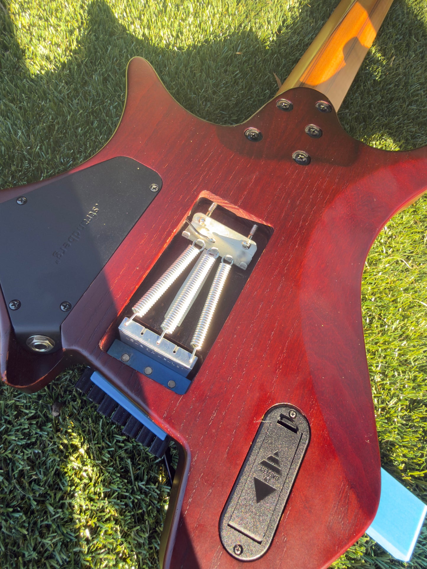 TremoNo - works with Strandberg Floating Bridge Guitars [Patent-Pending]