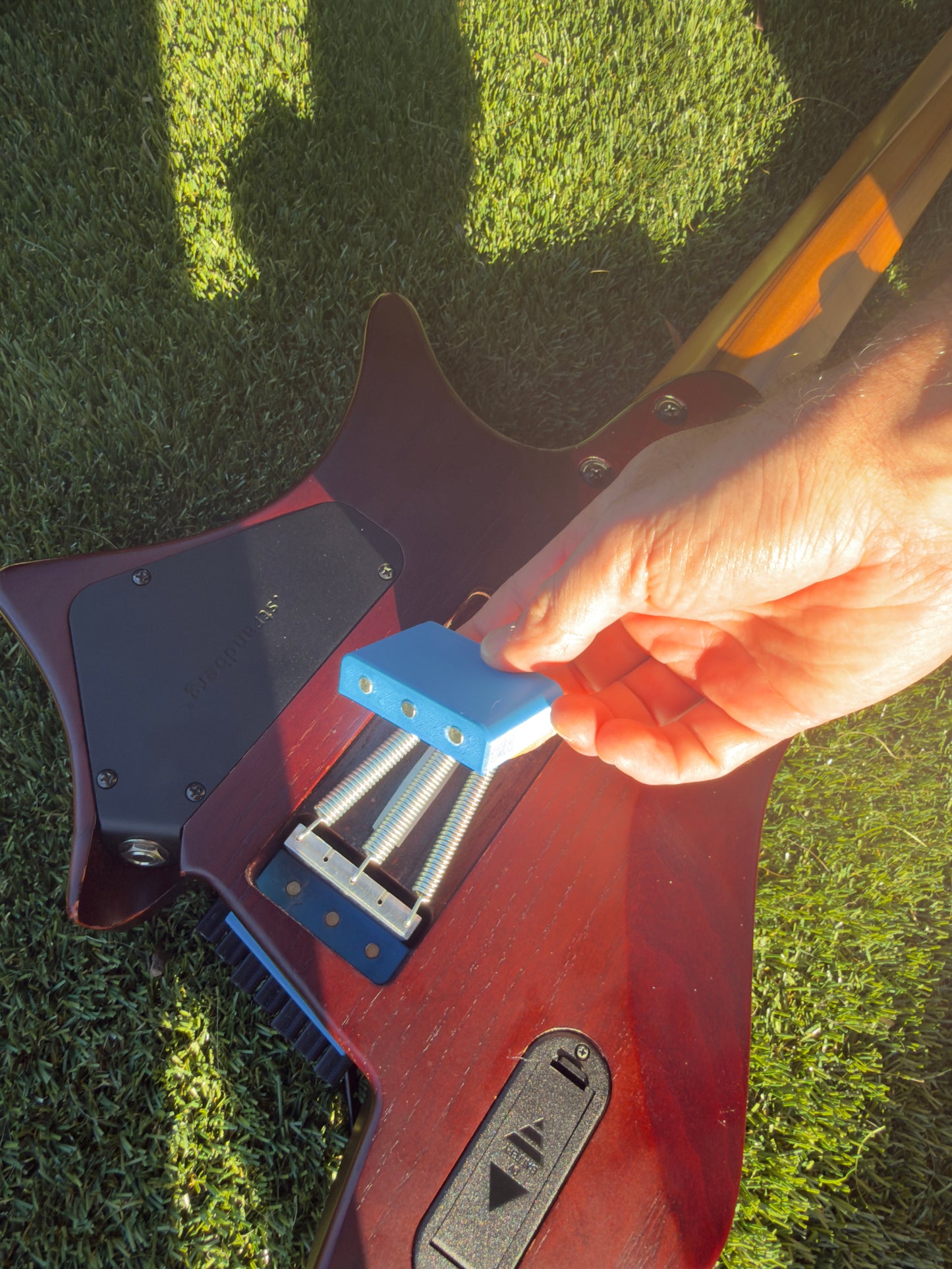 TremoNo - works with Strandberg Floating Bridge Guitars [Patent-Pending]